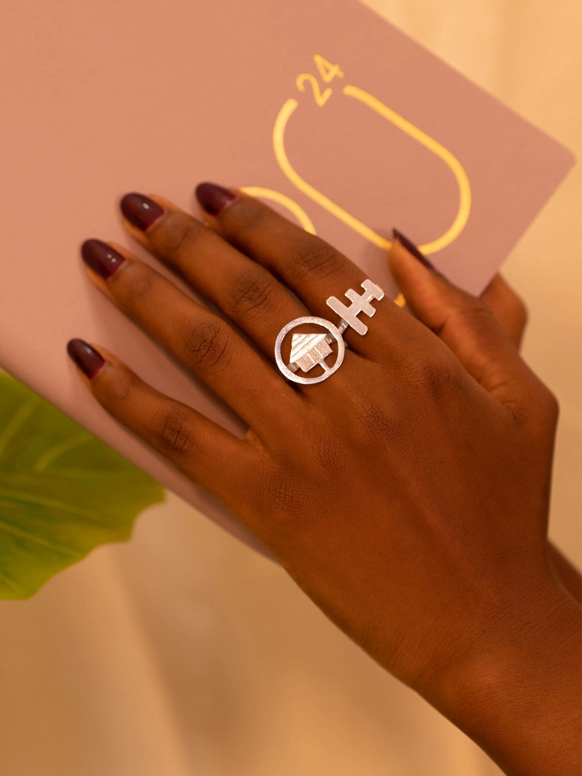 Bague kedougou duo argent artisanal afrique sénégal fait main