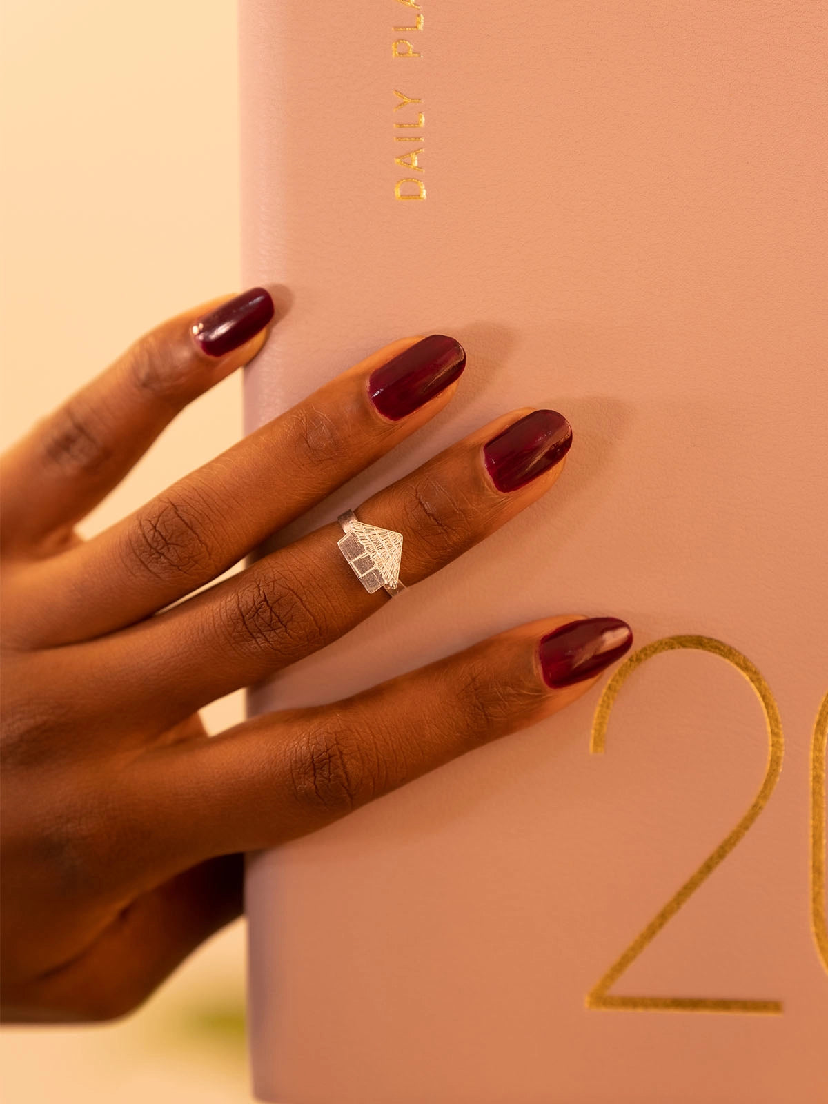 Bague kedougou phalange argent artisanal afrique sénégal fait main