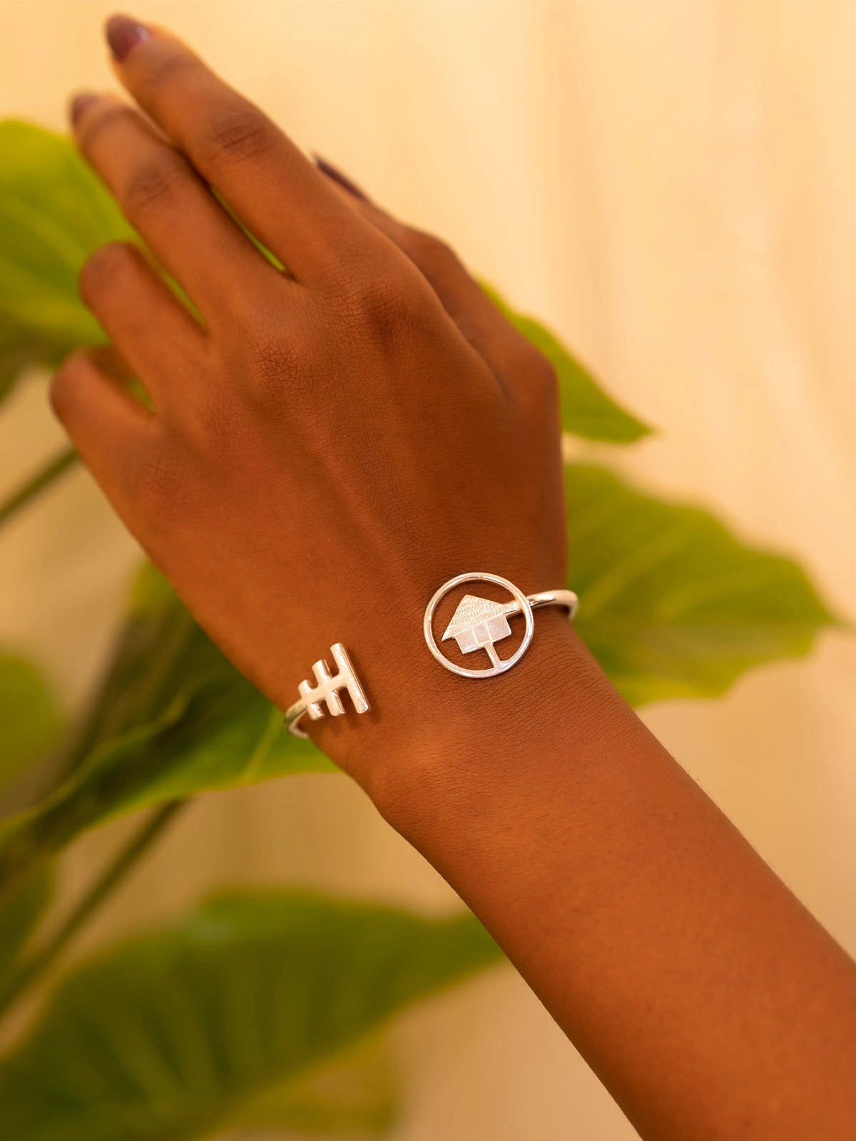 Bracelet kedougou argent design faitmain artisanat senegal afrique