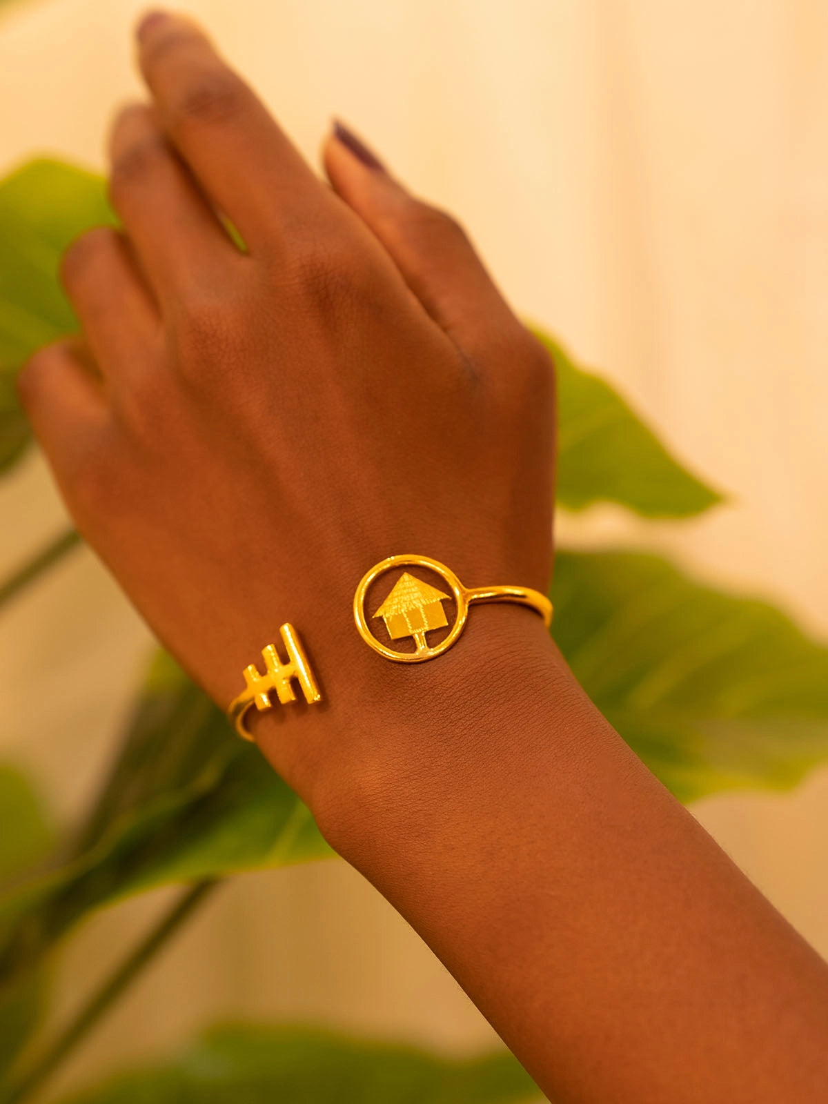 Bracelet kedougou bronze design faitmain artisanat senegal afrique