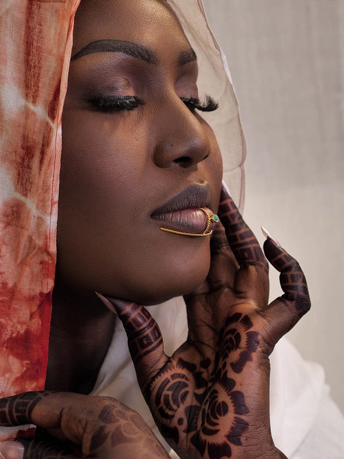 lips sandra bronze artistanat bijouterie afrique senegal faitmain