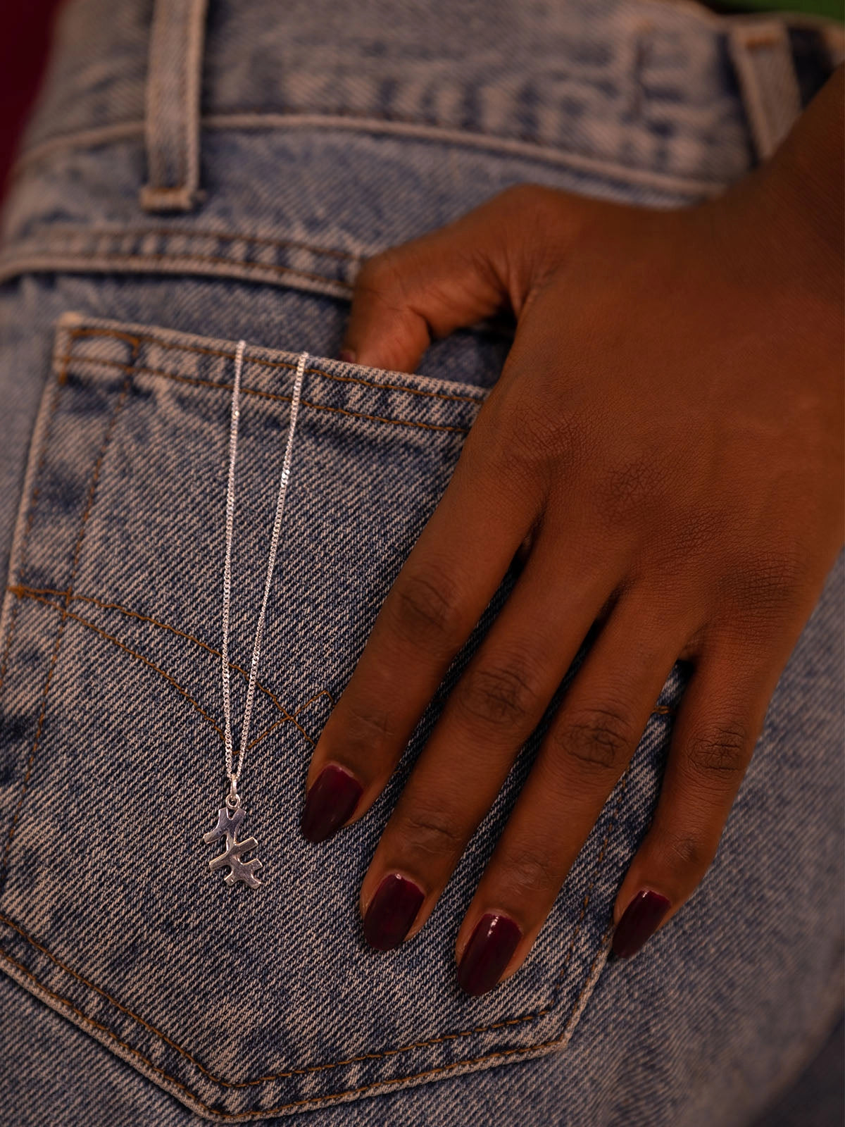 pendentif drama argent artistanat bijouterie afrique senegal faitmain