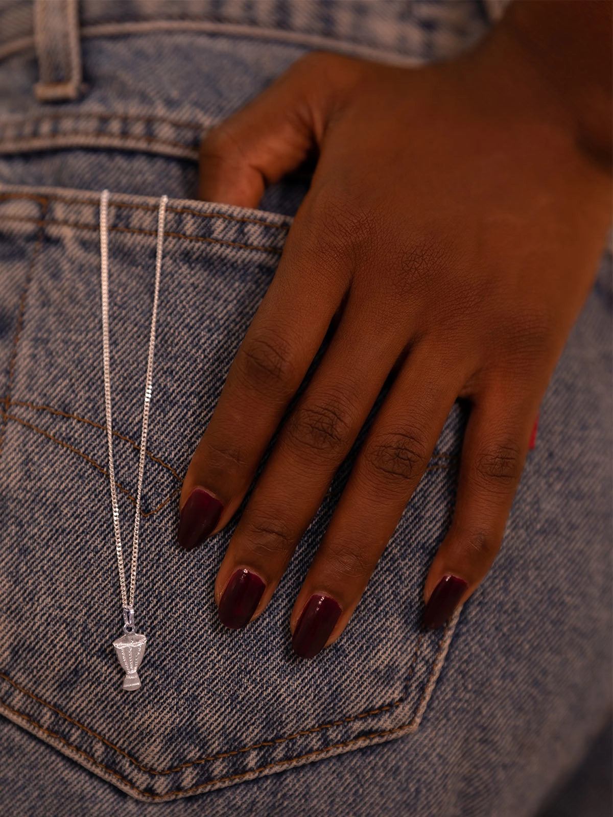 pendentif tamtam argent artistanat bijouterie afrique senegal faitmain