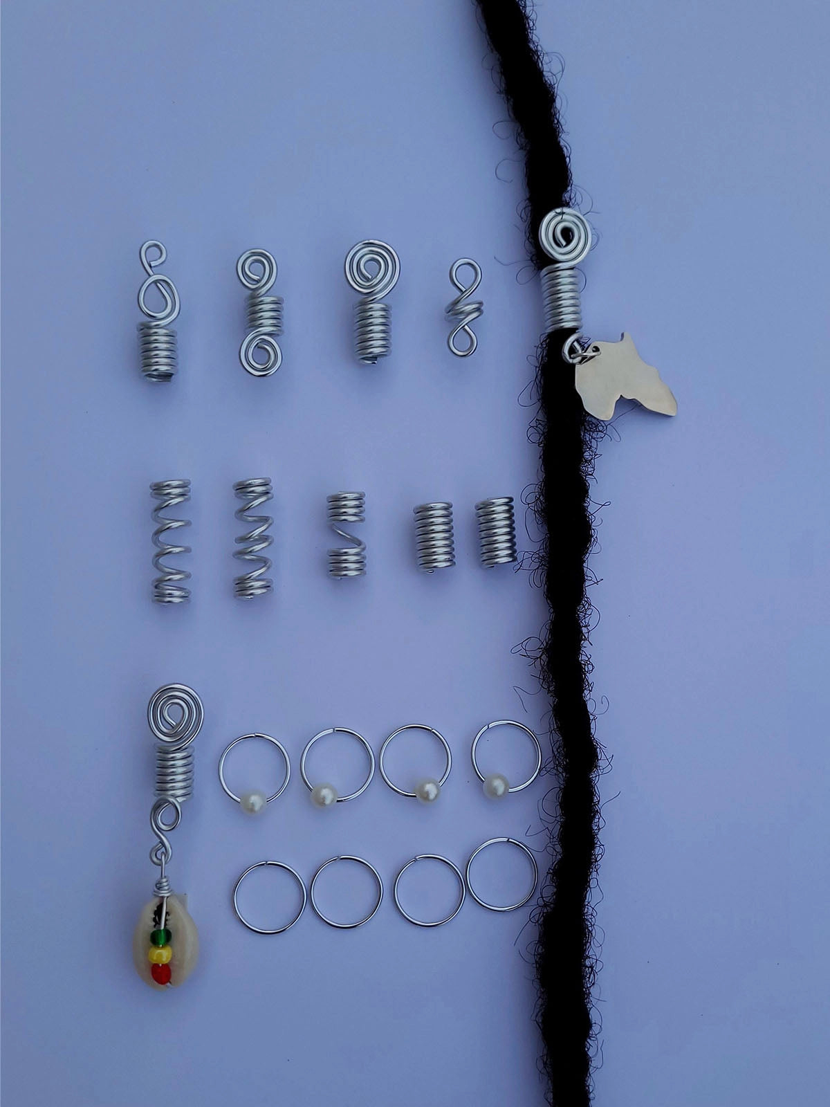 Abahair africamix argente artisanat faitmain design cheveux afrique senegal