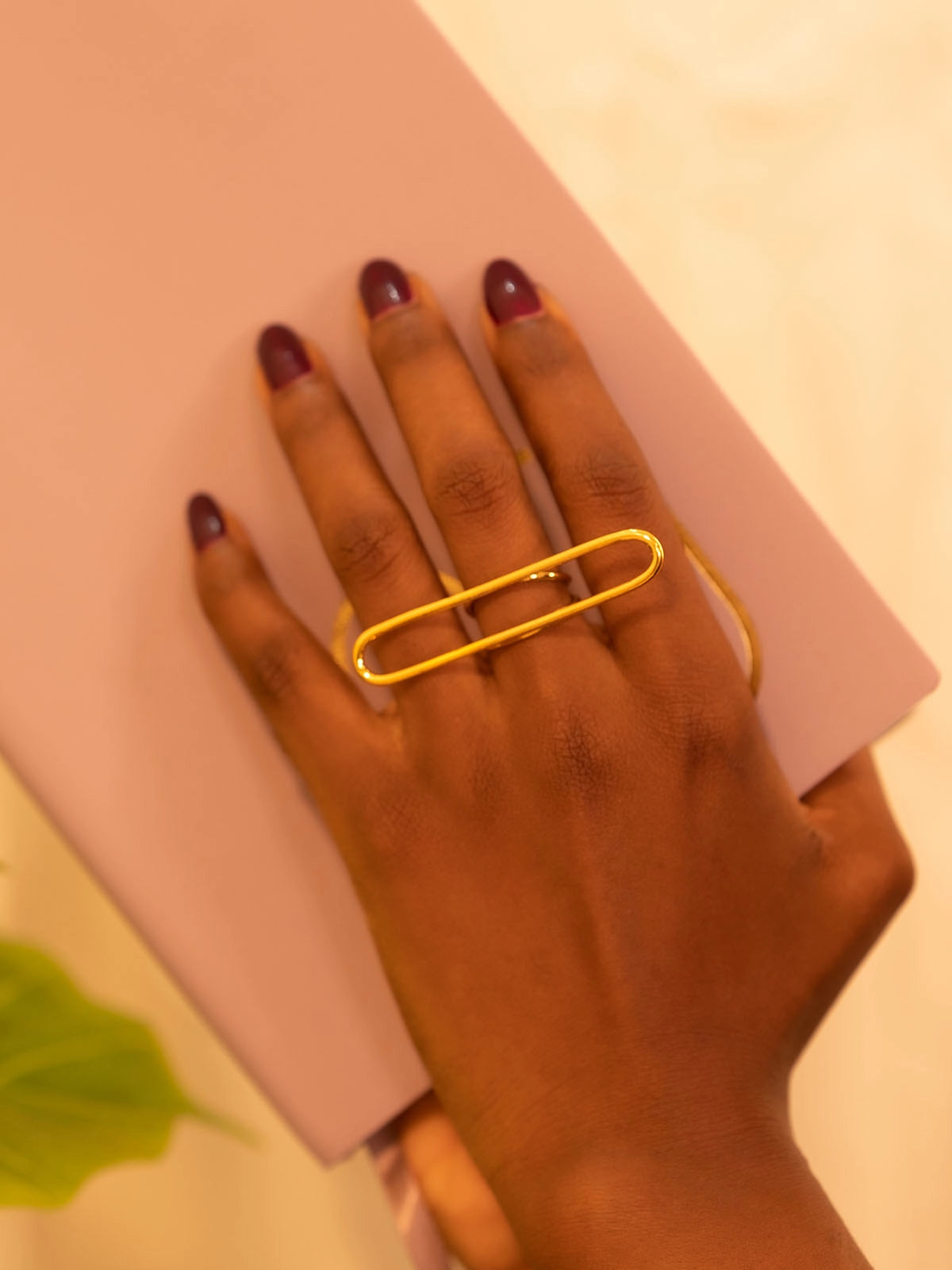 Bague Leslie Bronze artisanat sénégal afrique fait main