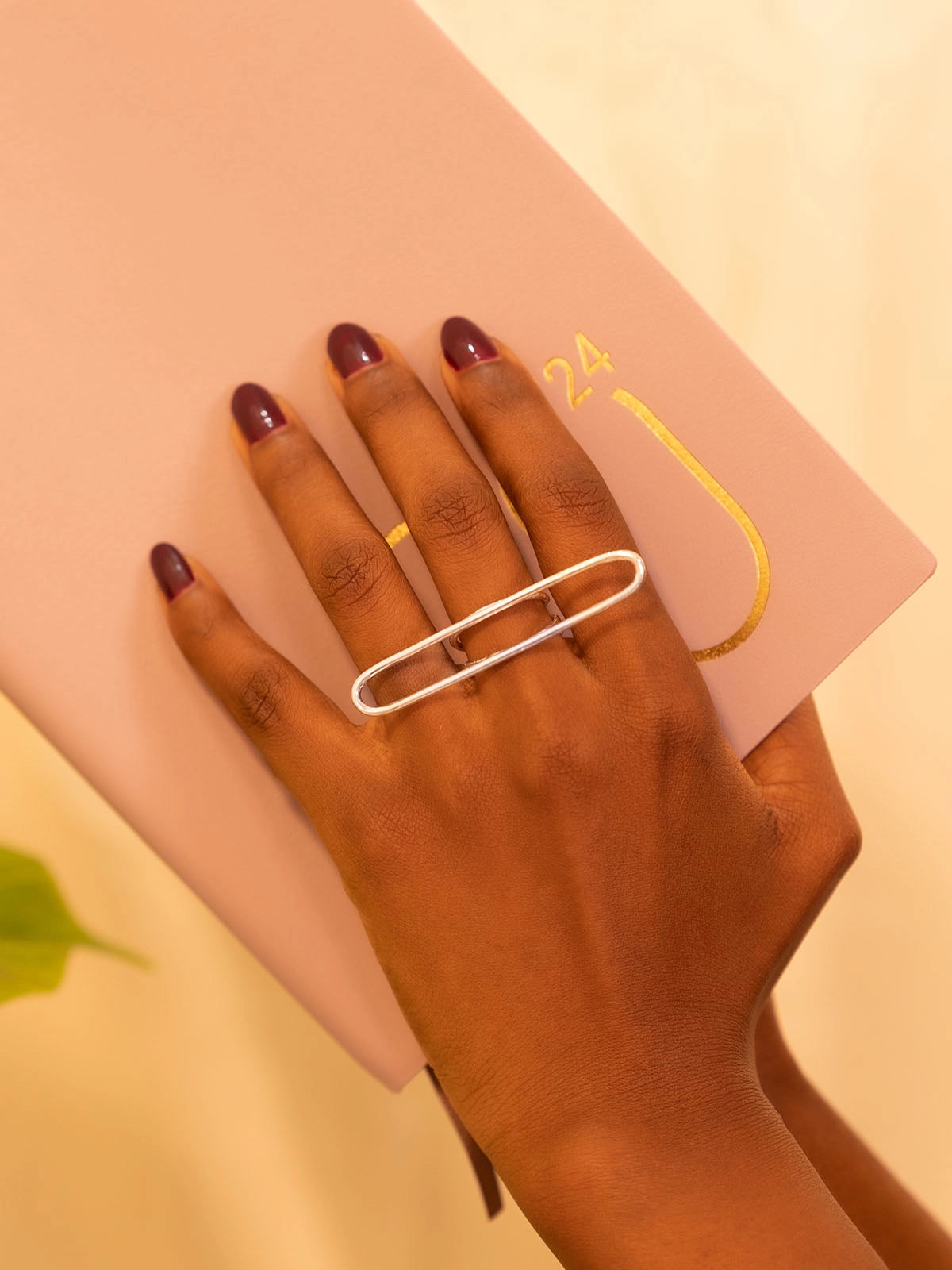 Bague Leslie argent artisanat sénégal afrique fait main
