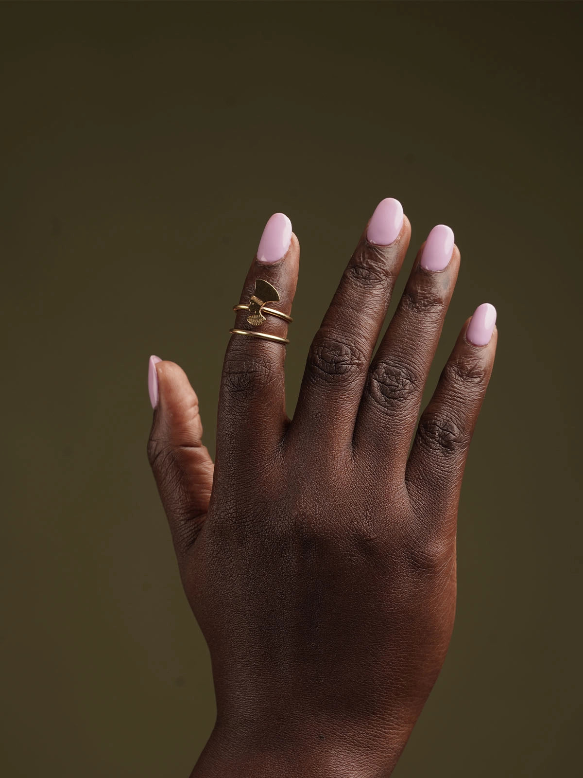 Bague Zulu phalange bronze fait main sénégal afrique
