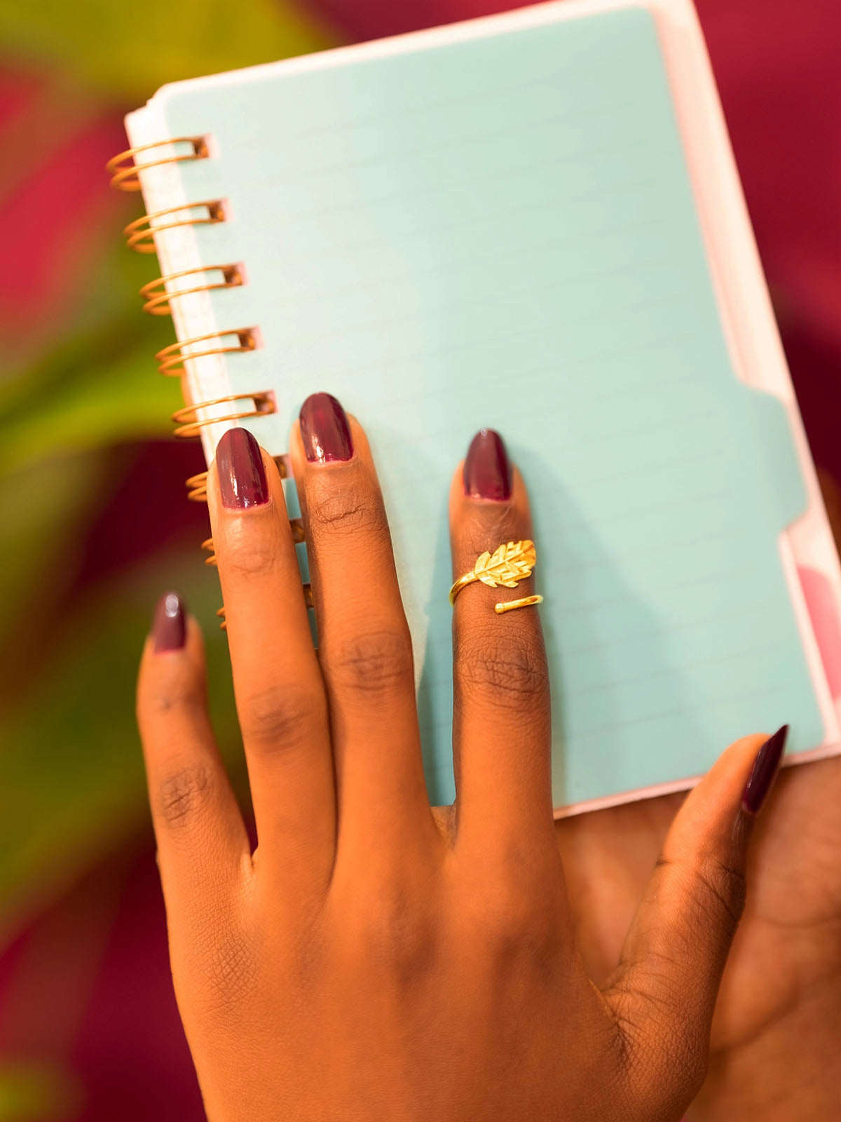 Bague mint bronze sénégal afrique fait main