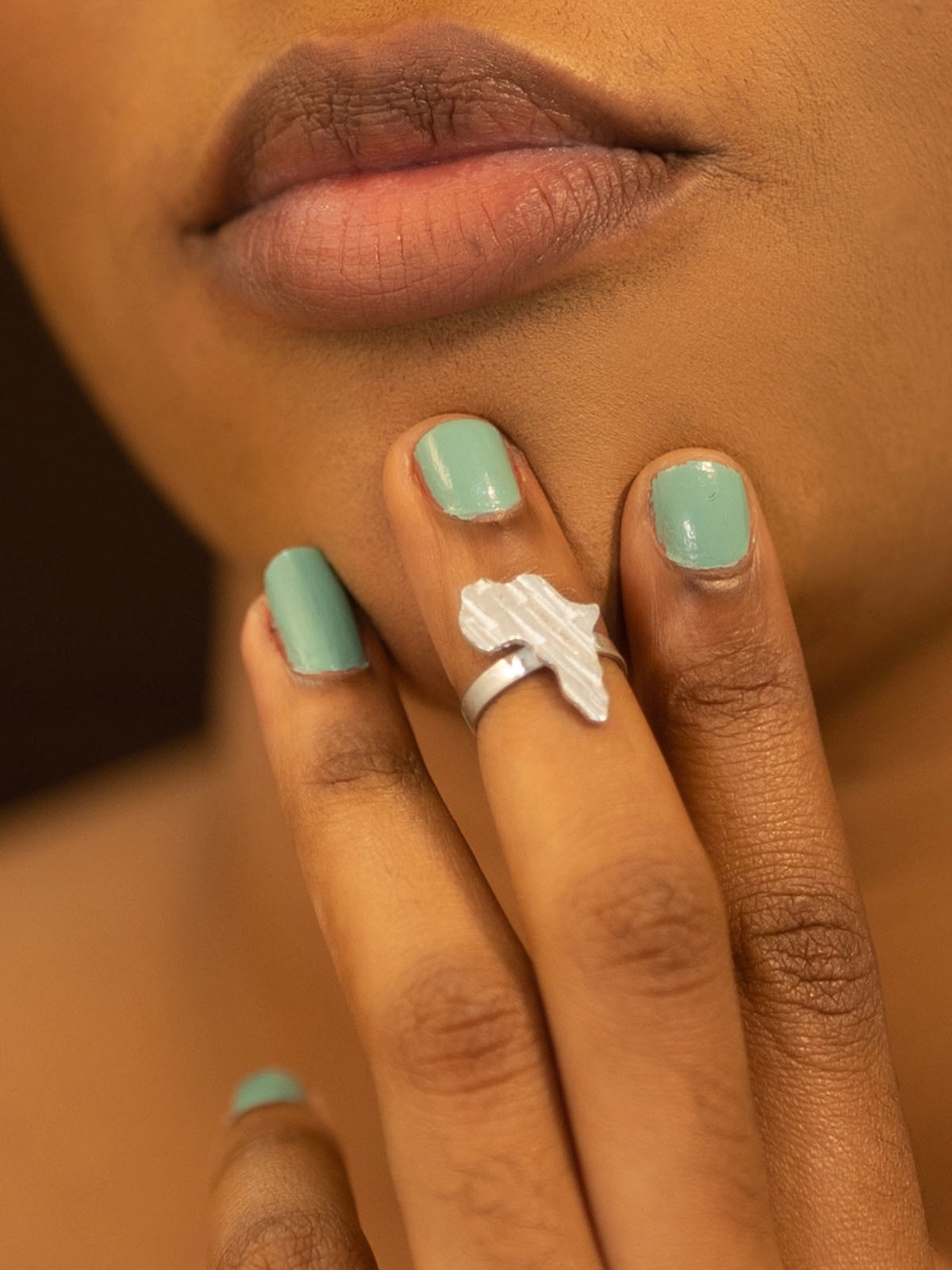 Bague mother argent phalange sénégal afrique fait main