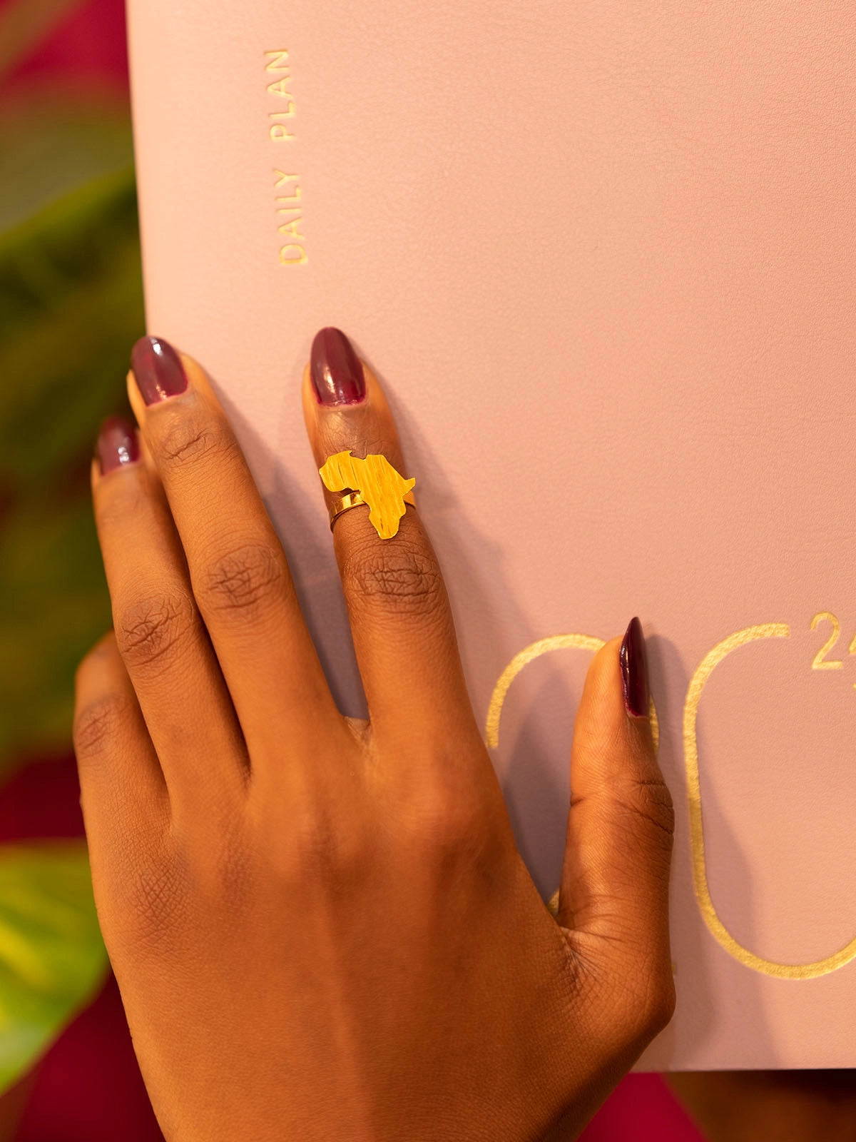 Bague mother bronze phalange sénégal afrique fait main