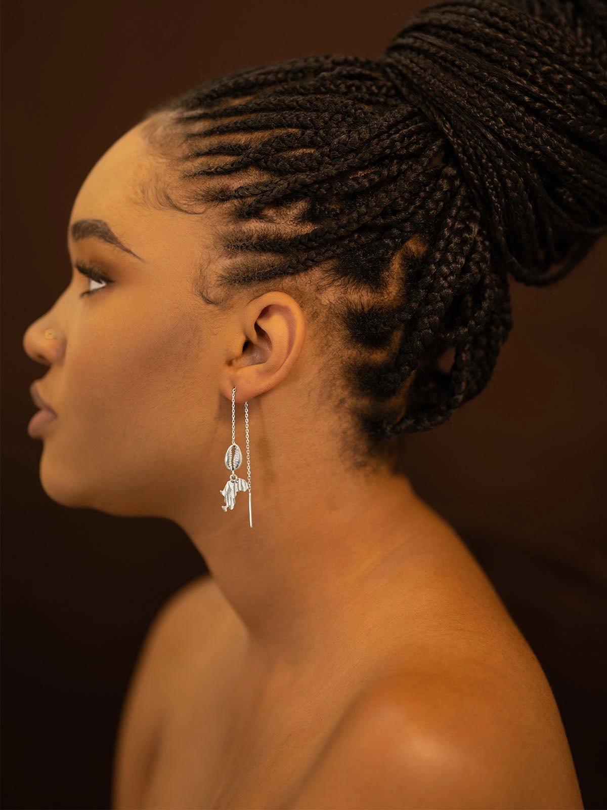 Boucles amy argent senegal afrique fait main artisanat design
