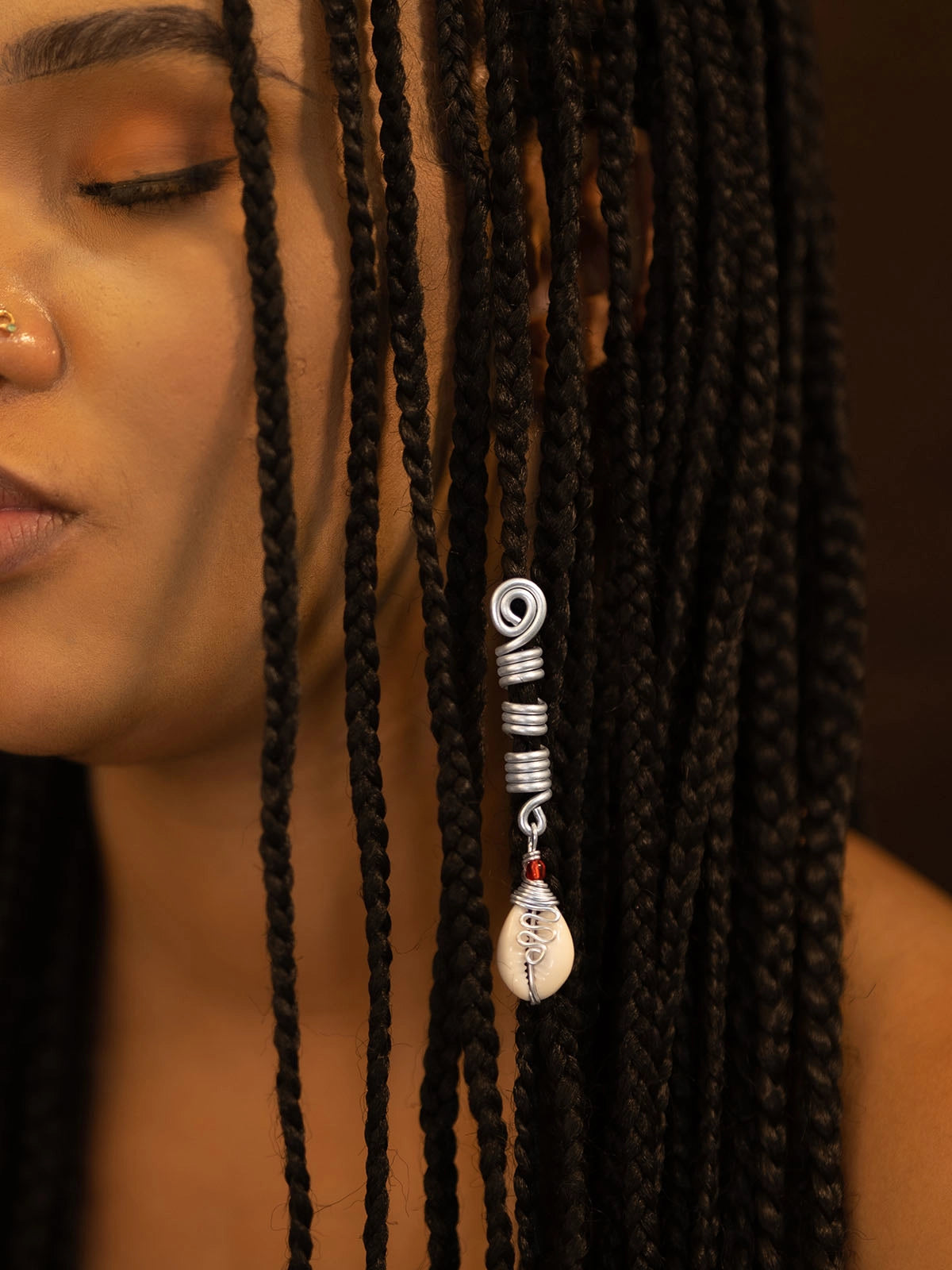 abahair standard eurydice argente cheveux faitmain artisanat bijoux afrique senegal design