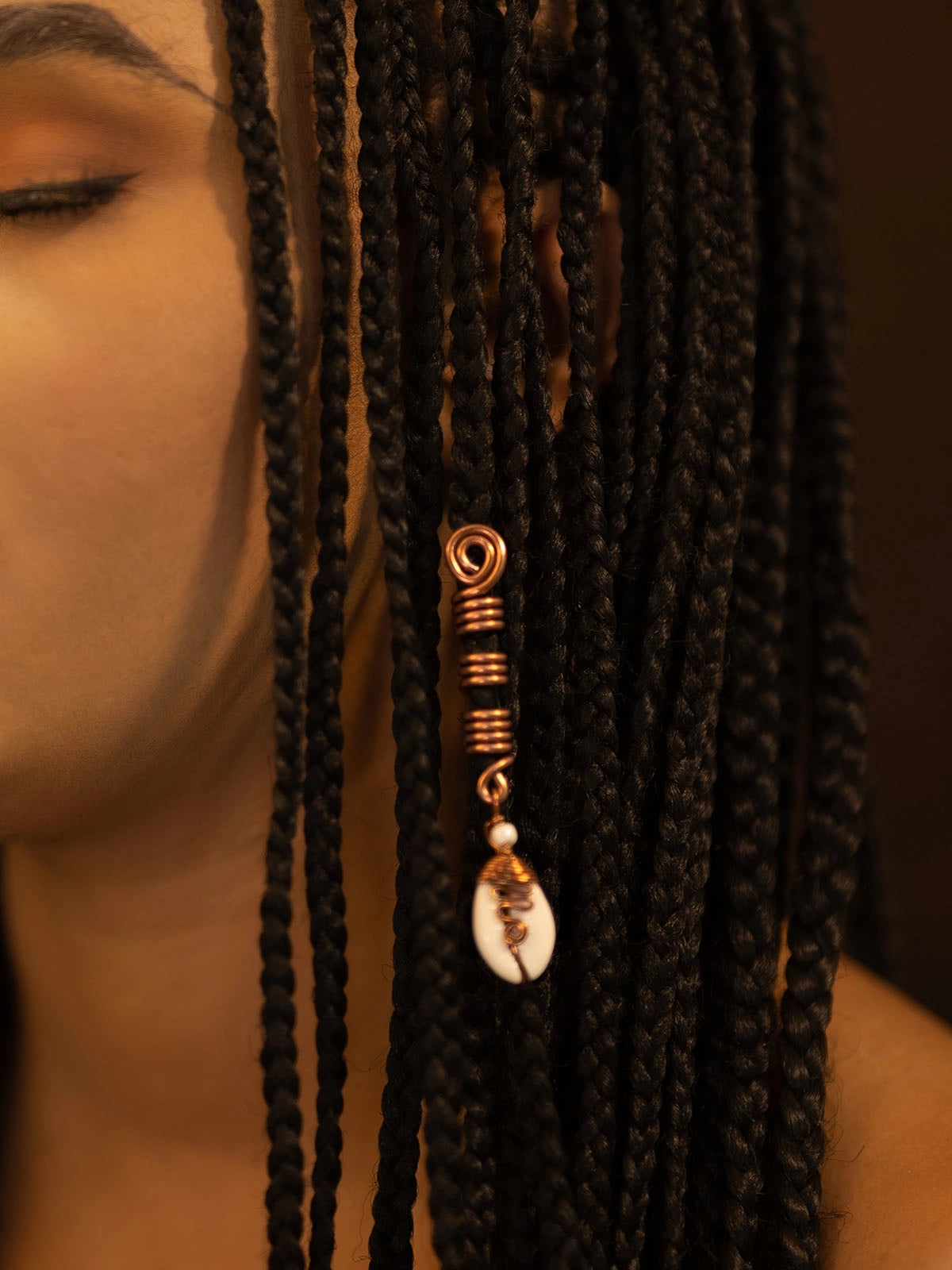 abahair standard eurydice cuivre cheveux faitmain artisanat bijoux afrique senegal design