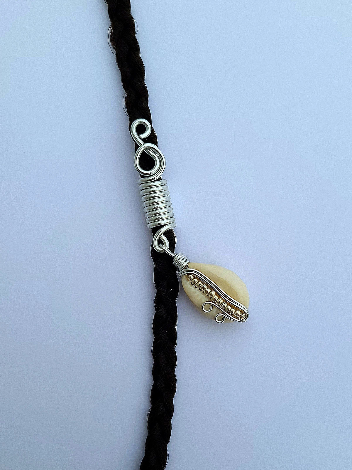 abahair standard paon argente cheveux faitmain artisanat bijoux afrique senegal design