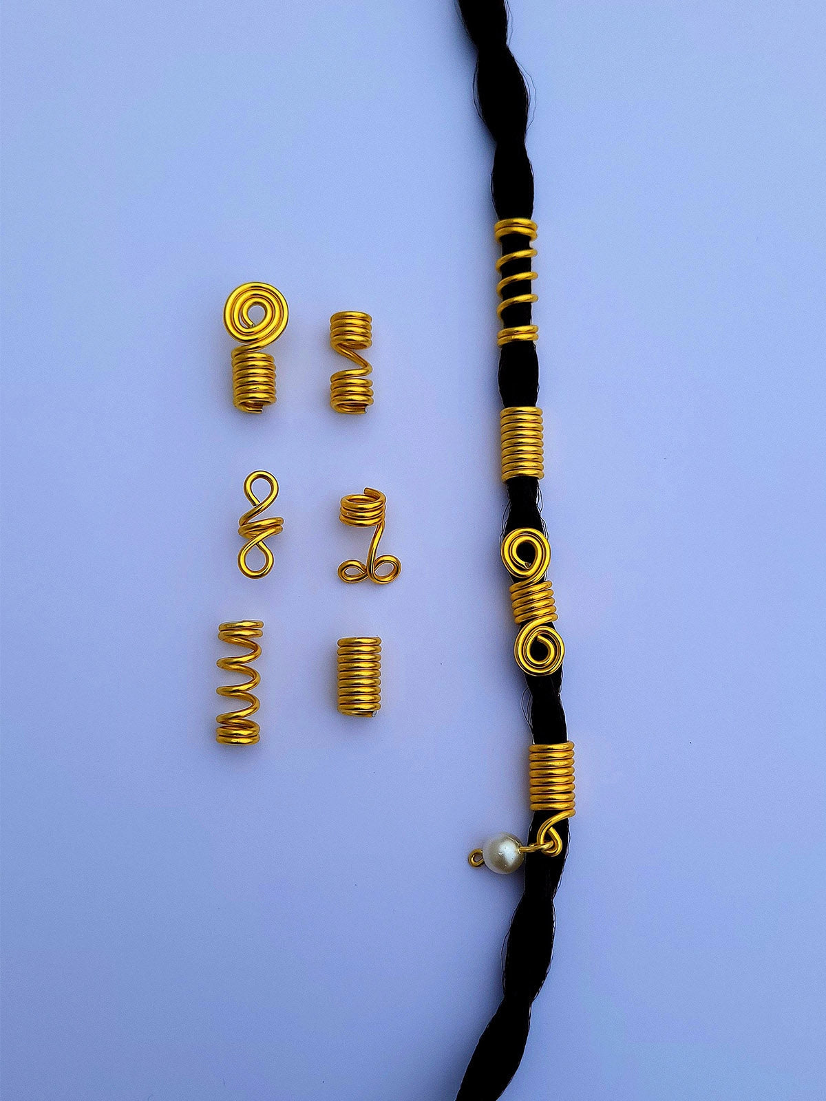 abahair standard pearl dore cheveux faitmain artisanat bijoux afrique senegal design