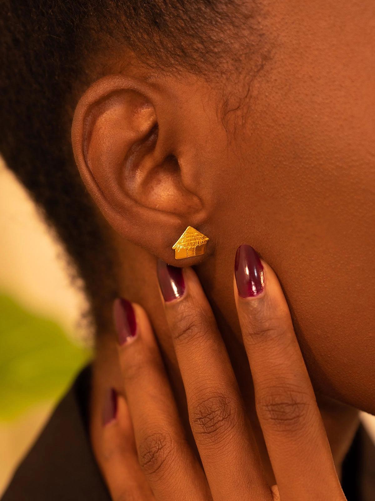 boucles kedougou vis bronze design artisanal fait main senegal afrique